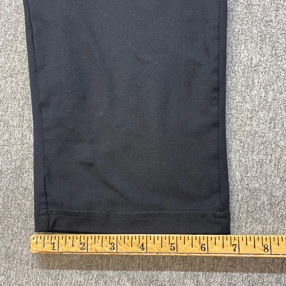 Alo Yoga Womens Black Straight Leg Drawstring Athletic Lounge Pants Size M